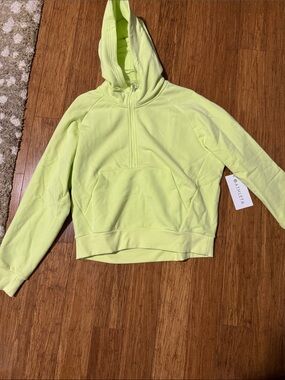 ATHLETA Easy Fleece Hooded Half-Zip Sweatshirt